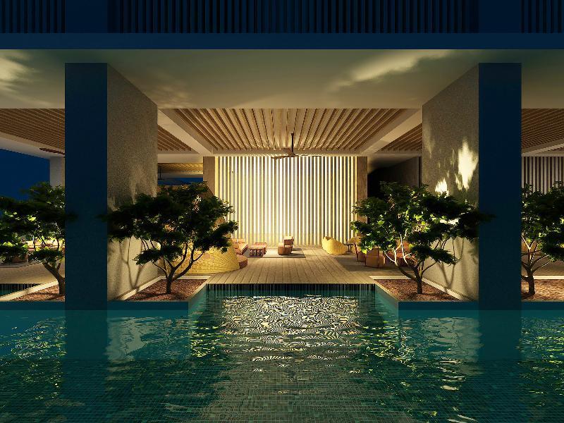 The Ruma Hotel And Residences Kuala Lumpur Eksteriør billede The pool at the hotel