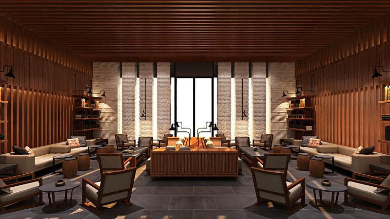 The Ruma Hotel And Residences Kuala Lumpur Eksteriør billede 3D interior rendering